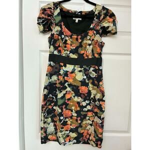 Moulinette Soeurs 8 Silk Blend Floral Sheath Dress Anthropologie